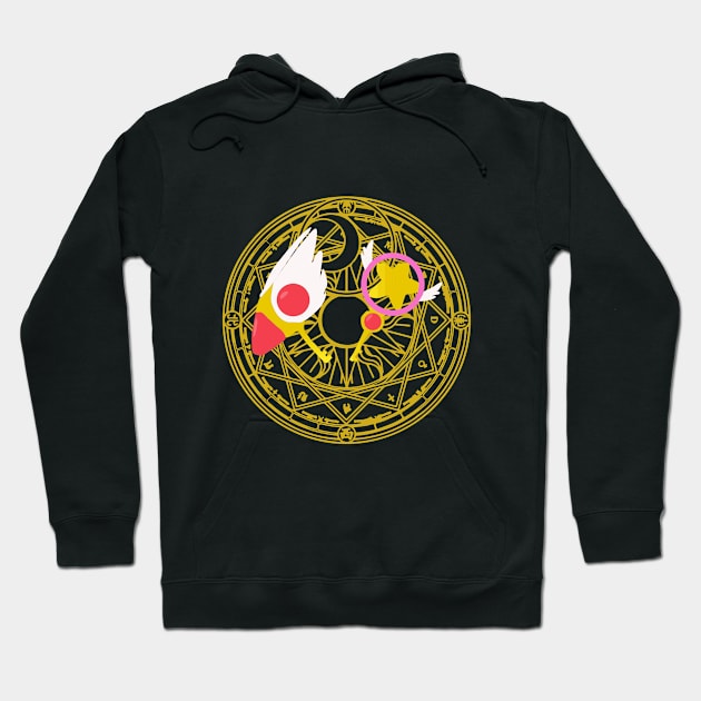 Cardcaptors Magic Circle Tee Hoodie by mandidesign